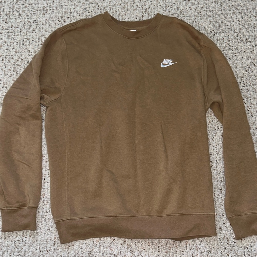 Brown Nike sweatshirt crewneck